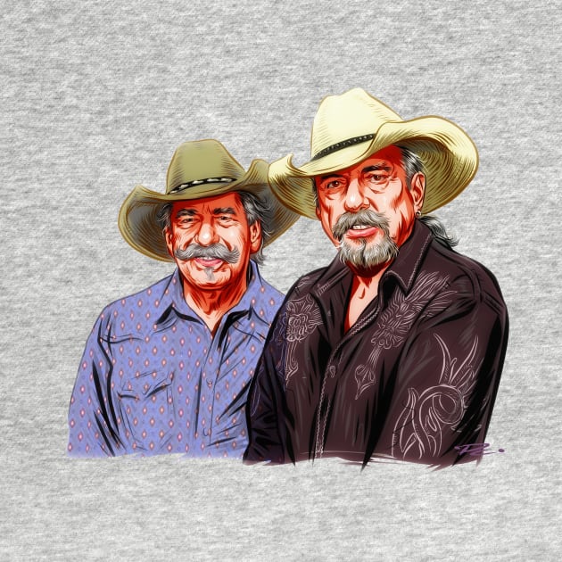 The Bellamy Brothers - An illustration by Paul Cemmick by PLAYDIGITAL2020